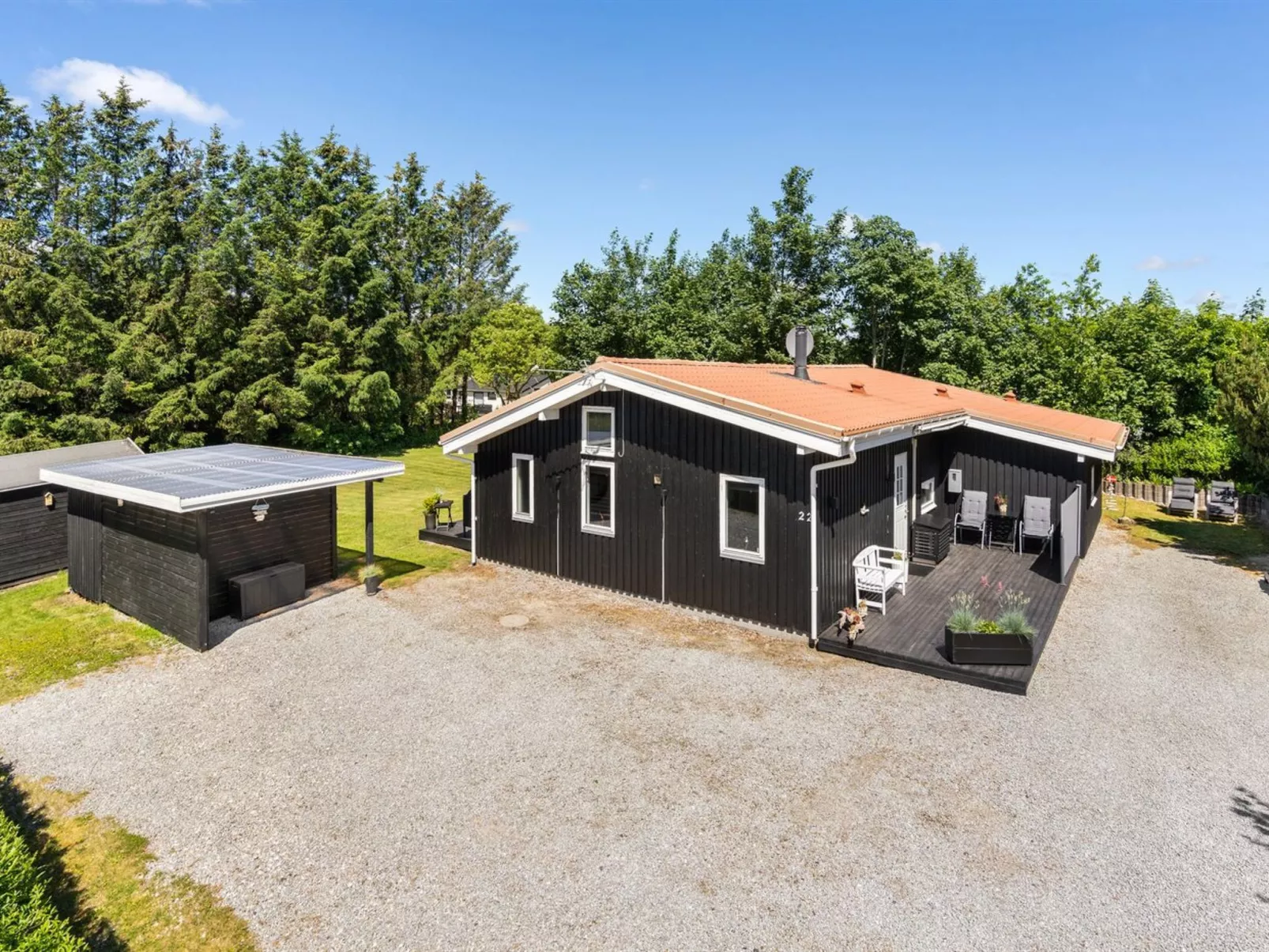 "Tiina" - 1km from the sea-Dehors