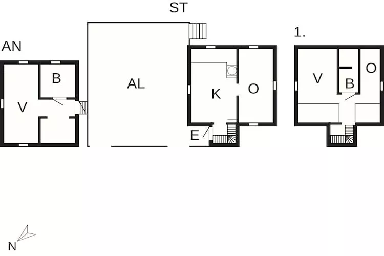 4 person holiday home in HEDEKAS-By Traum-Floor plan