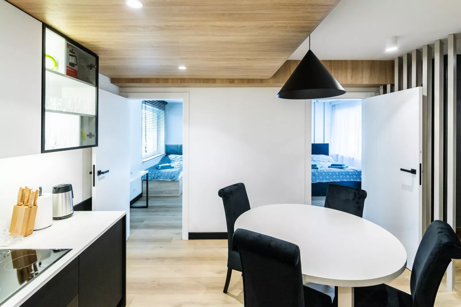 Apartament Piaskowy w Rowach dla max 5 osób-Küche