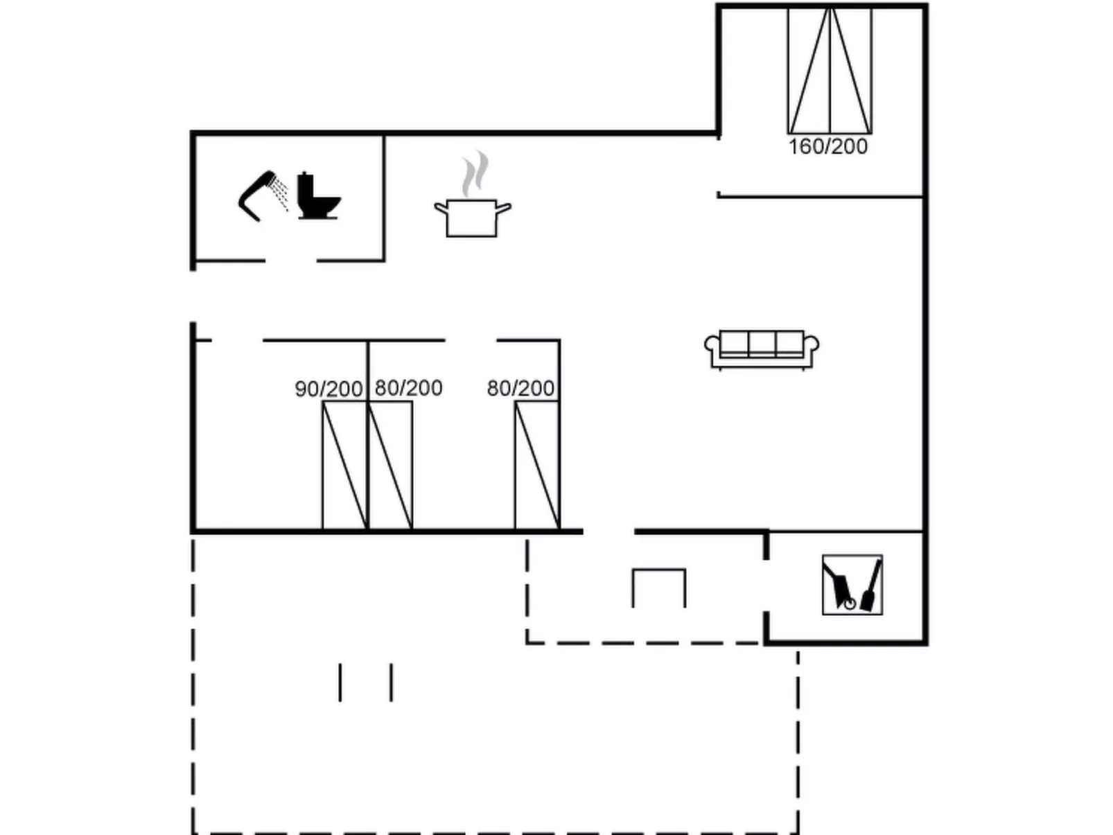 "Lok" - 450m from the sea