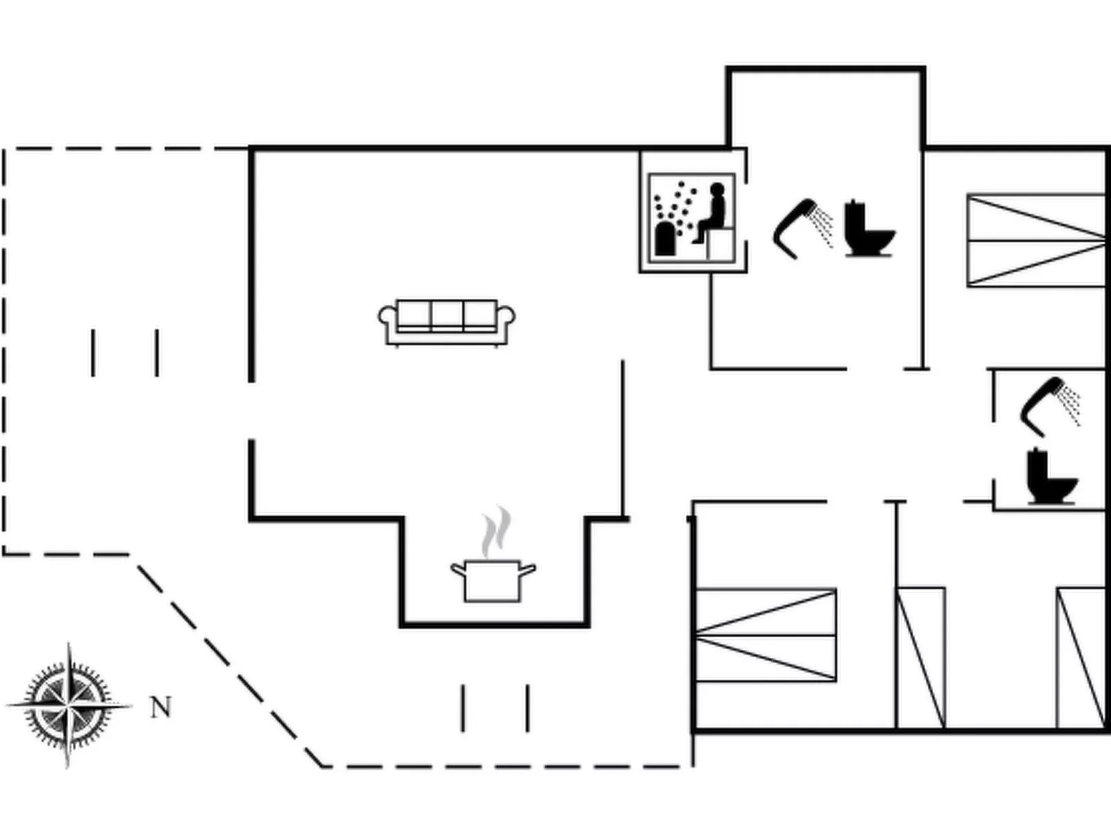 "Soile" - 12km from the sea