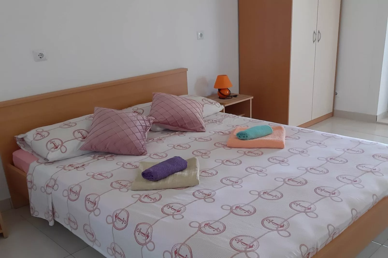 Apartments Franka Saplunara-Double Room with Terrace and Sea View-Chambre