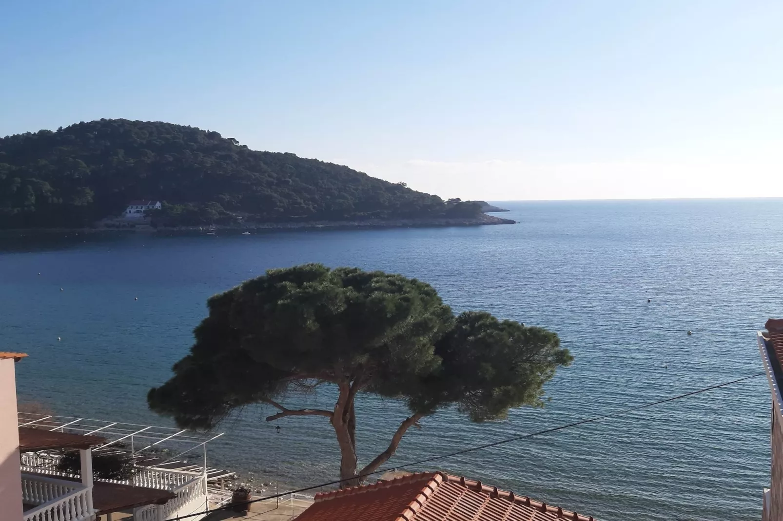 Apartments Franka Saplunara-Triple Room with Terrace and Sea View  No1-Ambiente