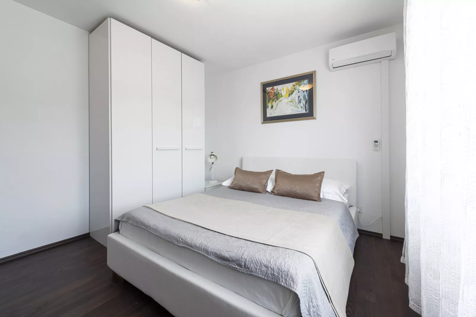 Guest House Rooms Rose - Romantic Double Room with Balcony and Sea View (No.1)-Chambre