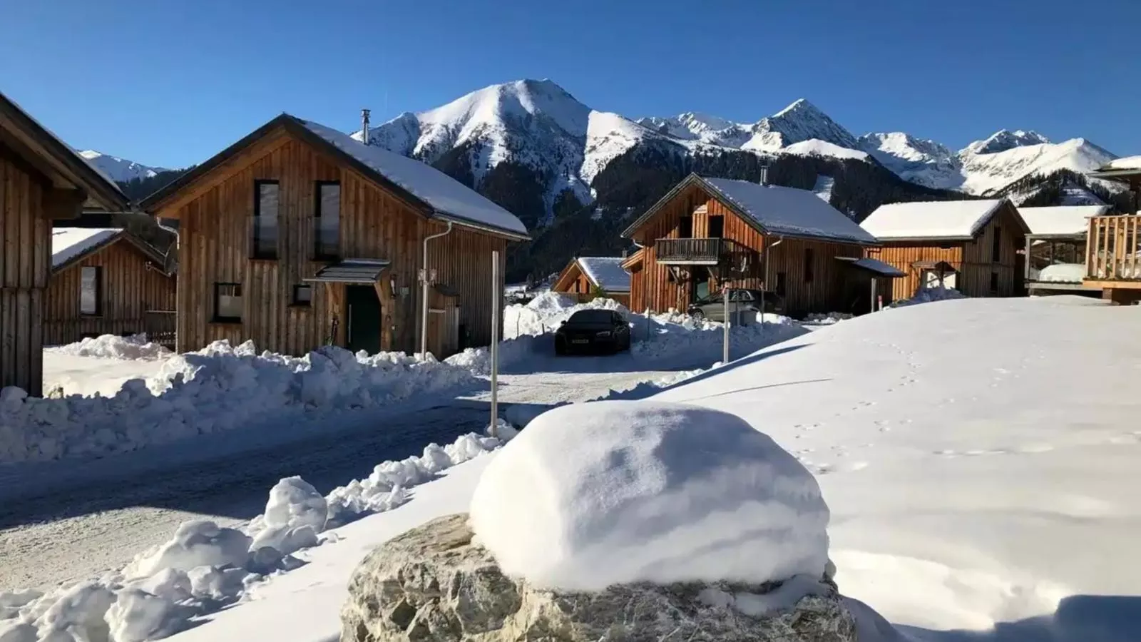 Das Edelweiss-View in winter