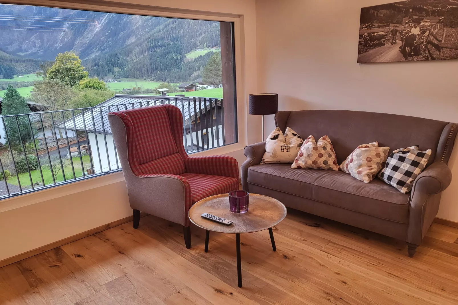 Appartement Tauernfenster-Wohnzimmer