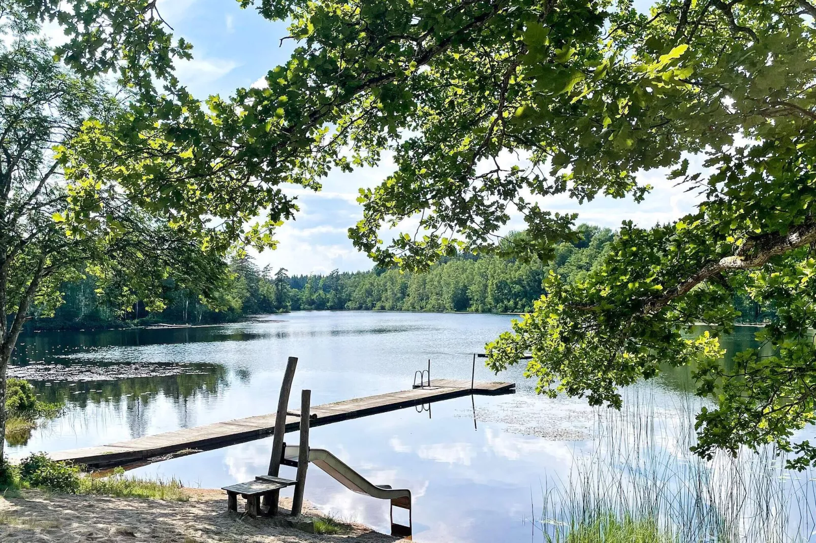 6 Personen Ferienhaus in Olofström-By Traum-Außenbereich