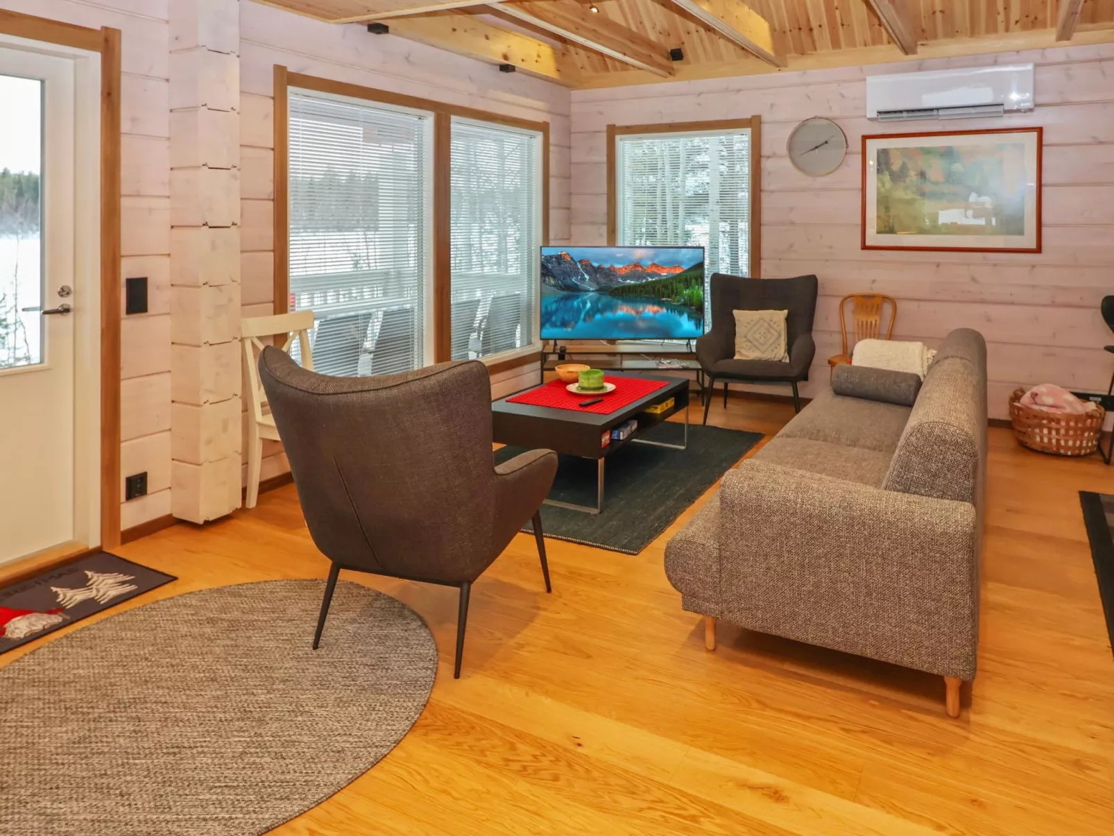 Huvila tornionjoen rannalla