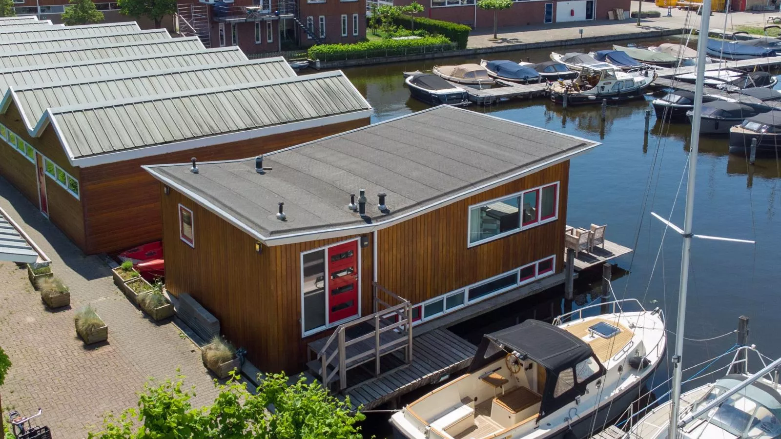 Woonark De Woude-Exterior summer