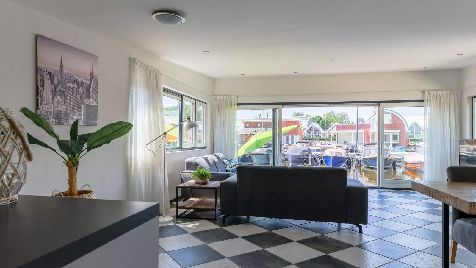 Woonark De Woude-Living room