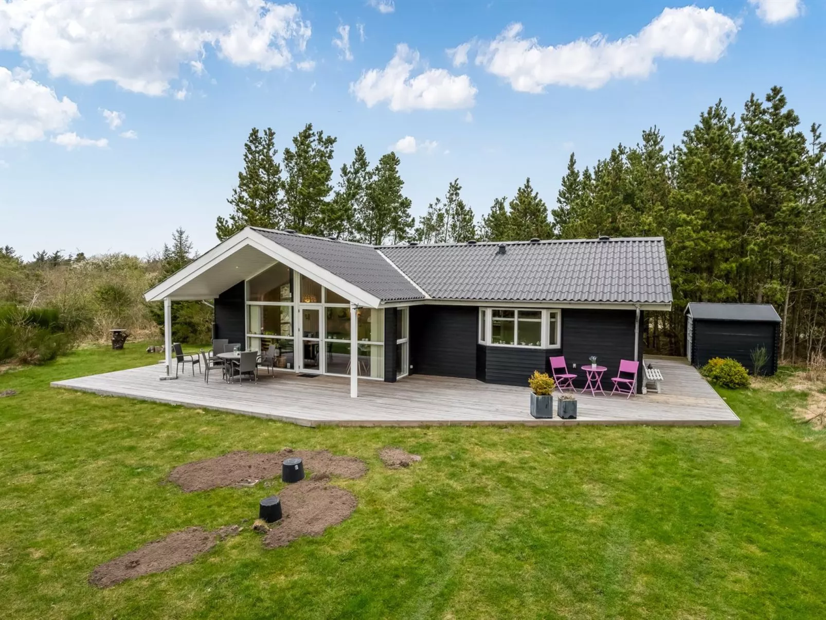 "Teija" - 600m to the fjord-Draußen