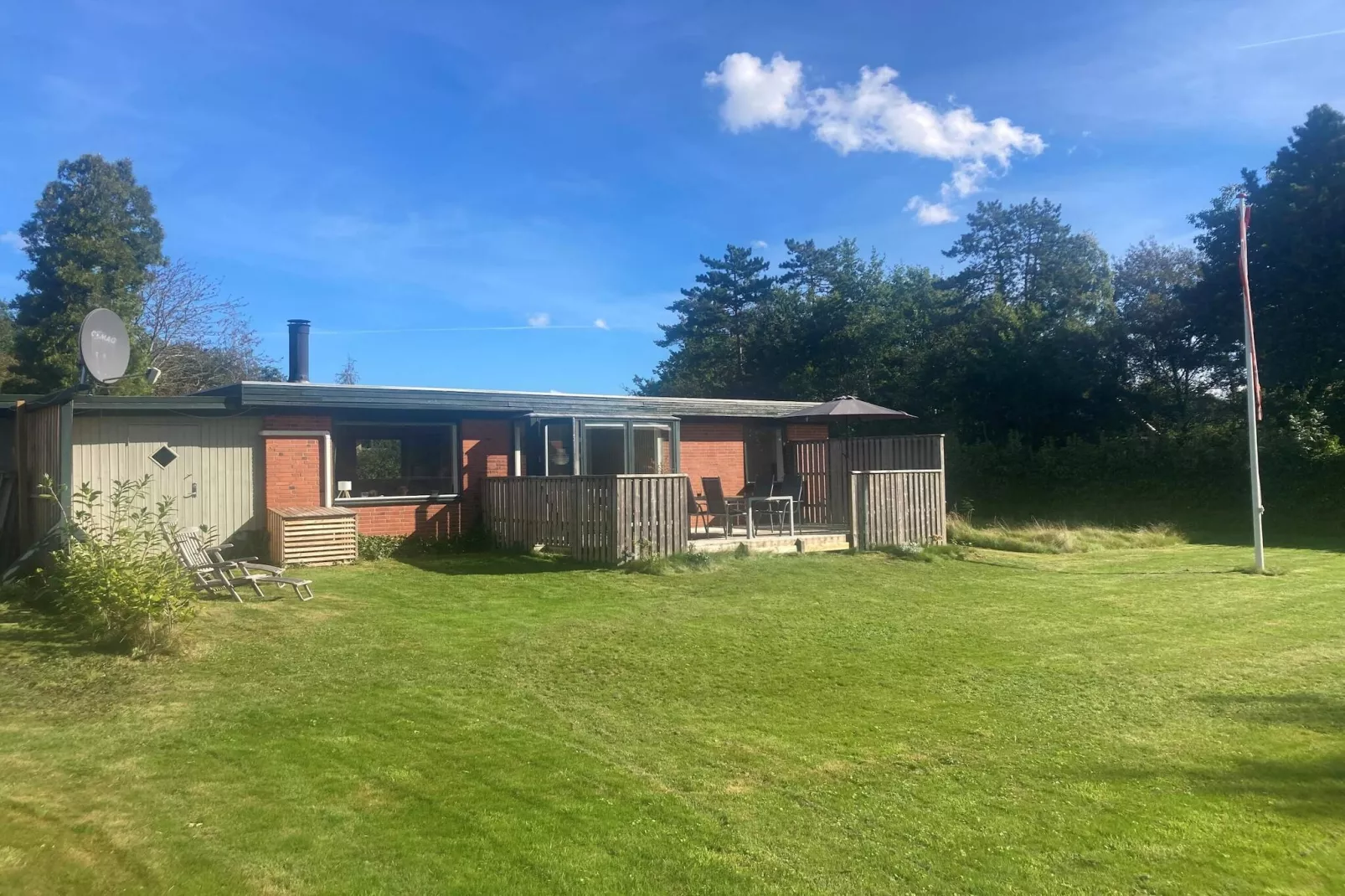 5 Personen Ferienhaus in Løkken-Im Freien