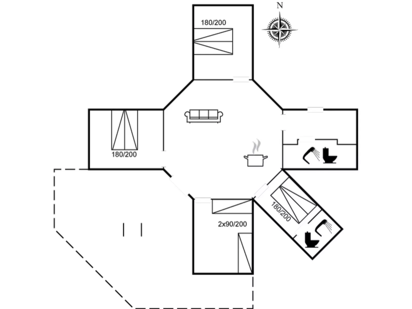 "Glenda" - 2.1km from the sea