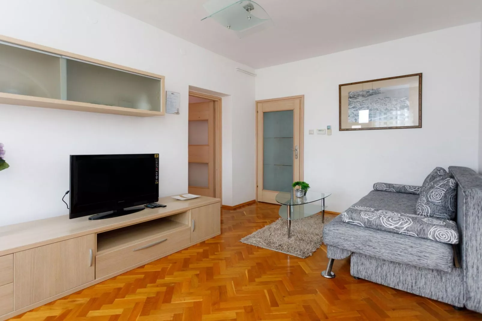 Charming and Tranquil Krk Center Apartment - One Bedroom Apartment with  Balcony