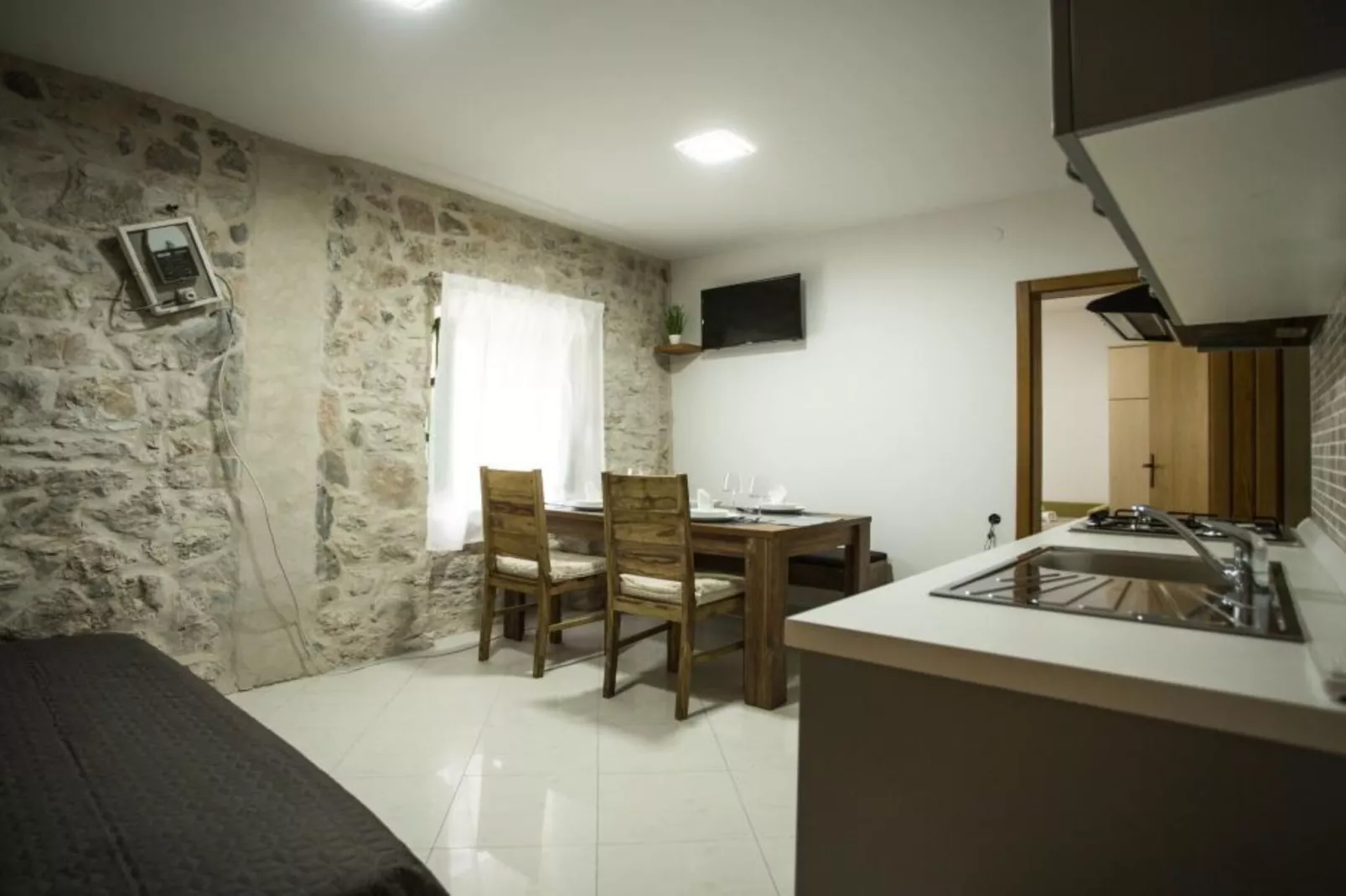 Apartments Stone House Murter - Two Bedroom Apartment with Balcony