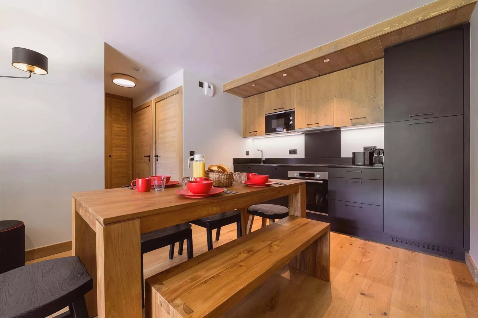 Residence L’ÉCLAT DES VÉRIAZ A42D - Küche