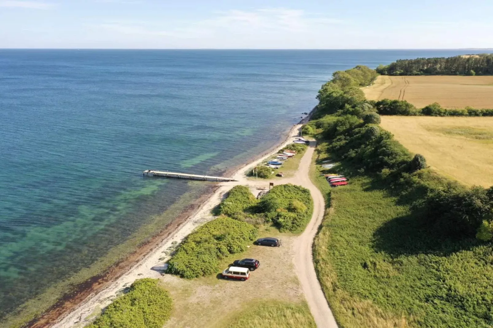 Maison de vacances pour 11 a Knebel-Vue sur l'eau