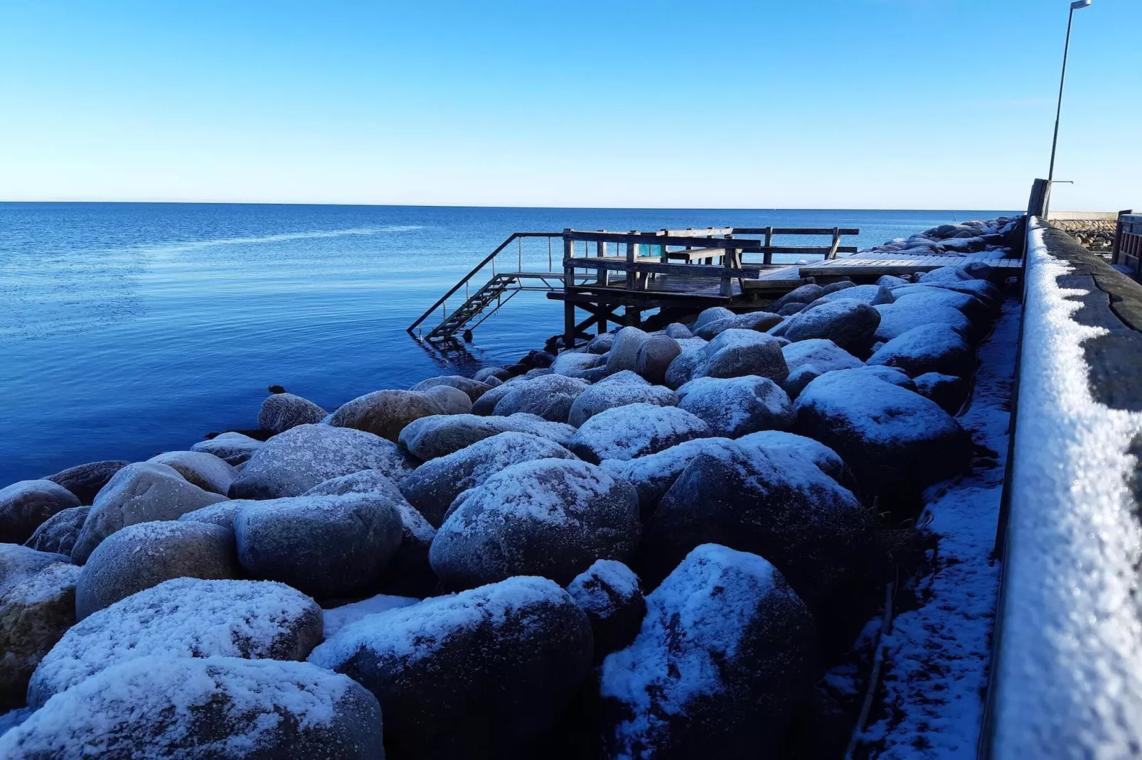 Maison de vacances pour 6 a Hadsund-Vue sur l'eau