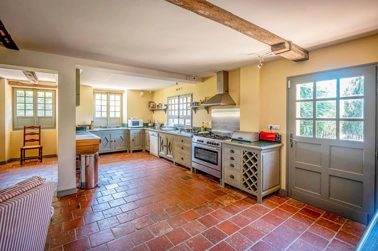 Villa Le Houga-Küche