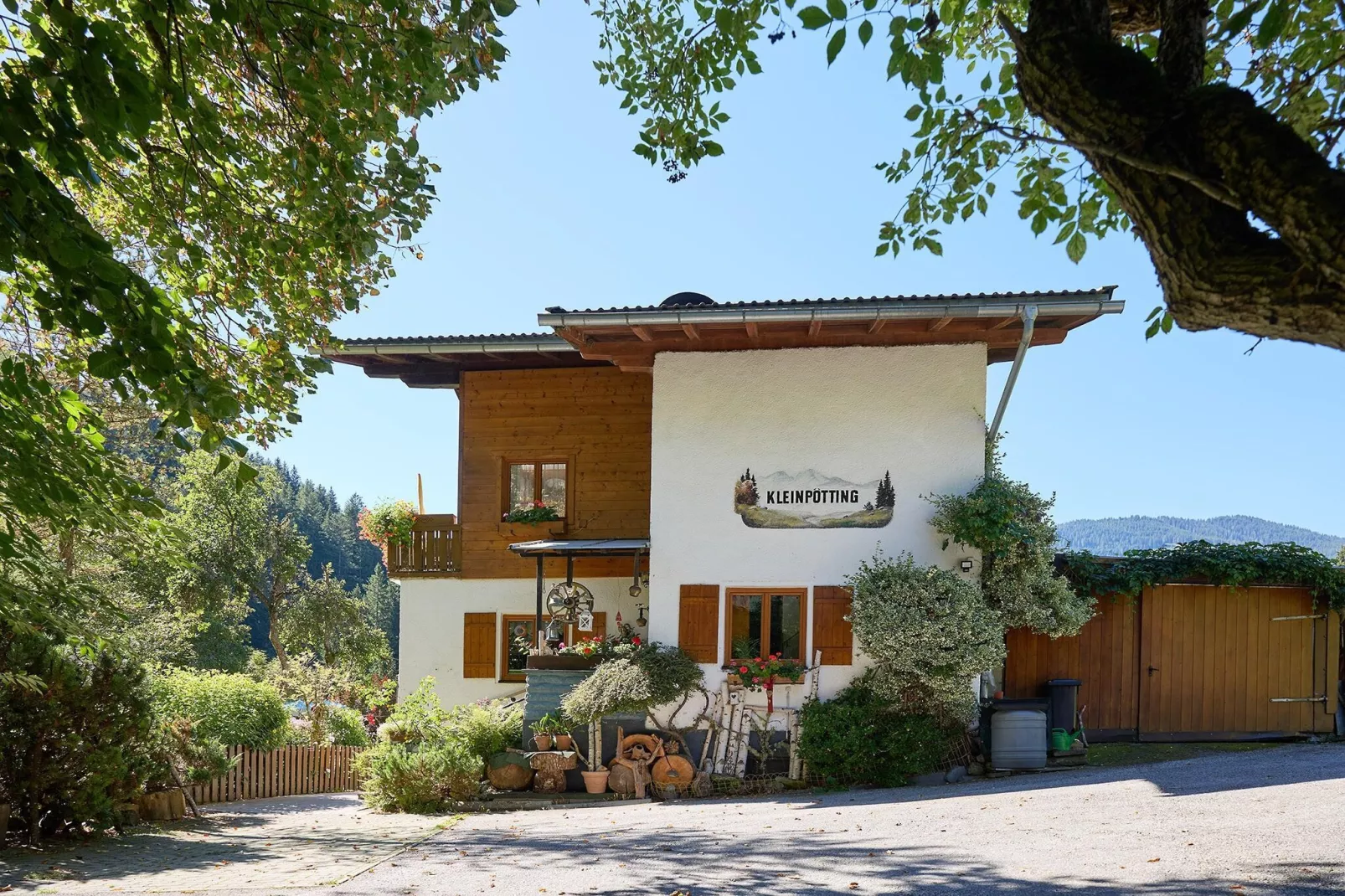 FeWo Kleinpötting Hüttau-Außenbereich Sommer