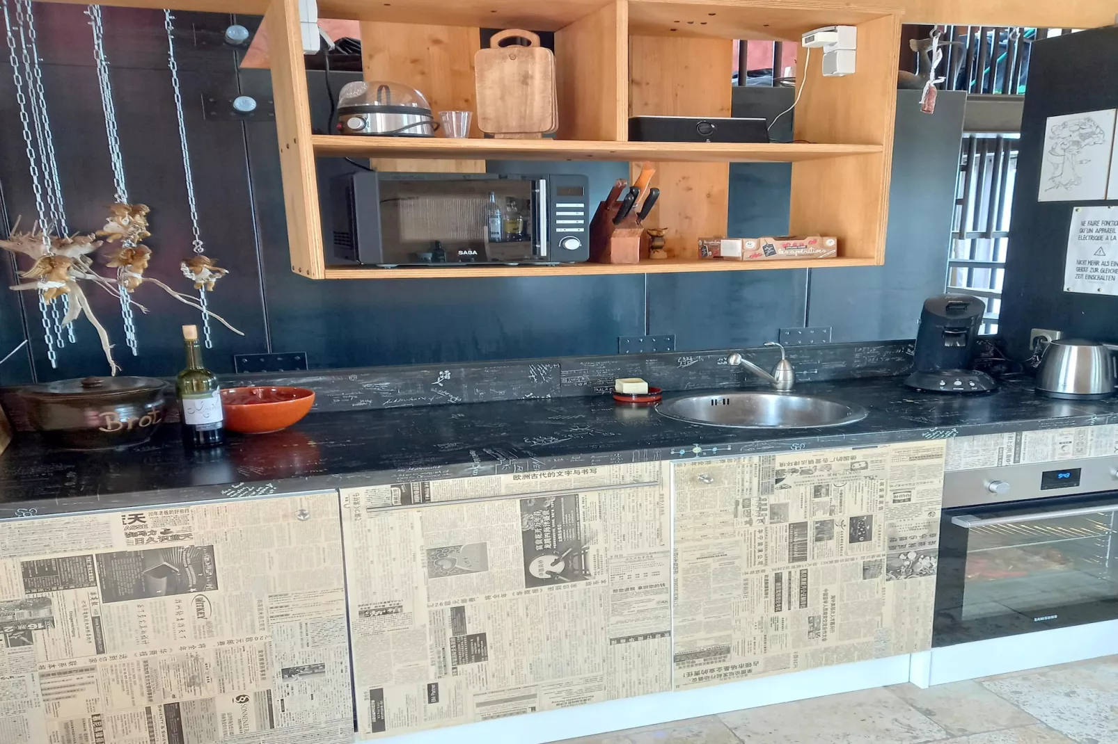 Ferienhaus in Sainte-Croix-du-Verdon-Kitchen