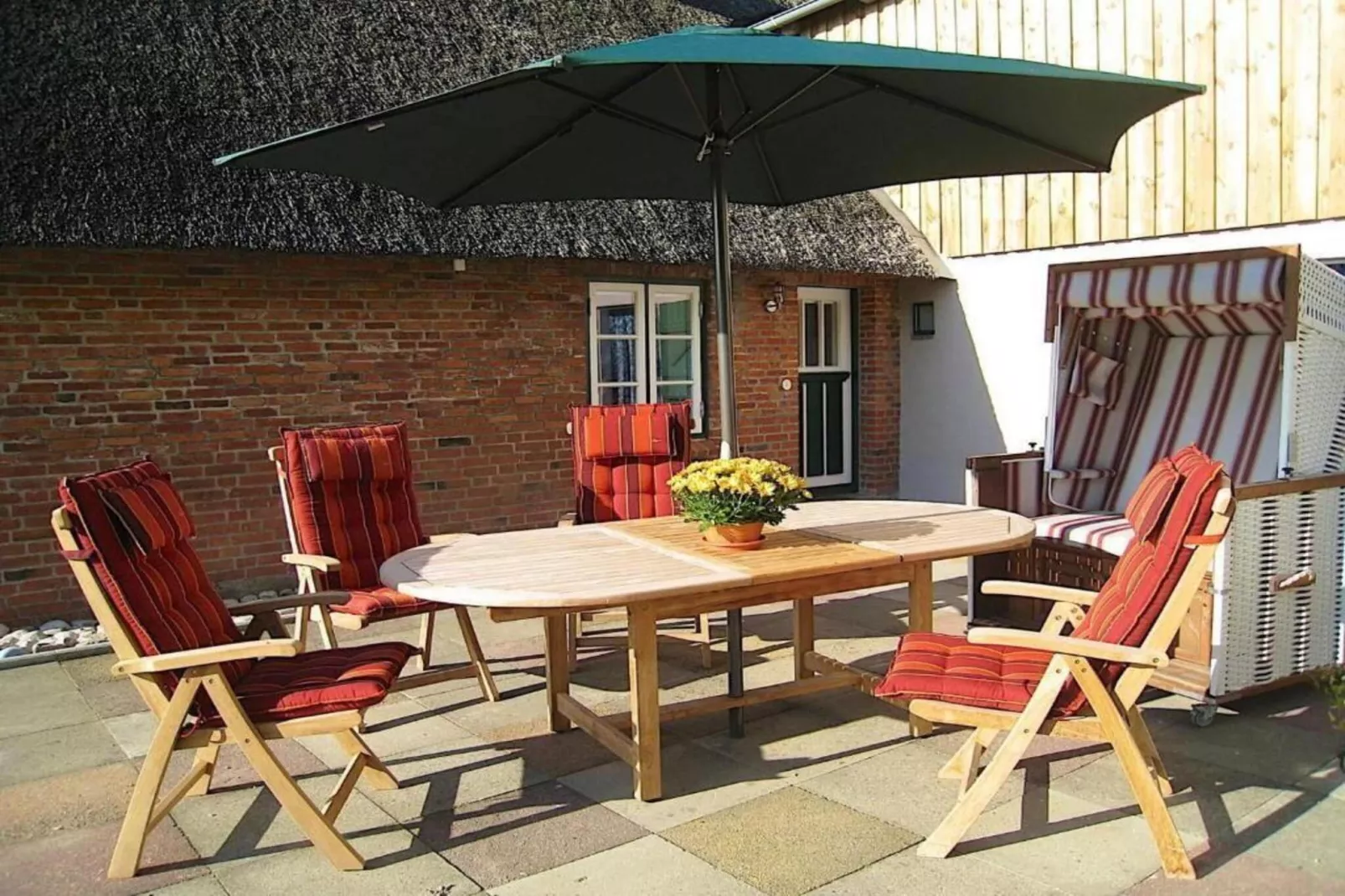 Fischerhütte-Außenbereich Sommer