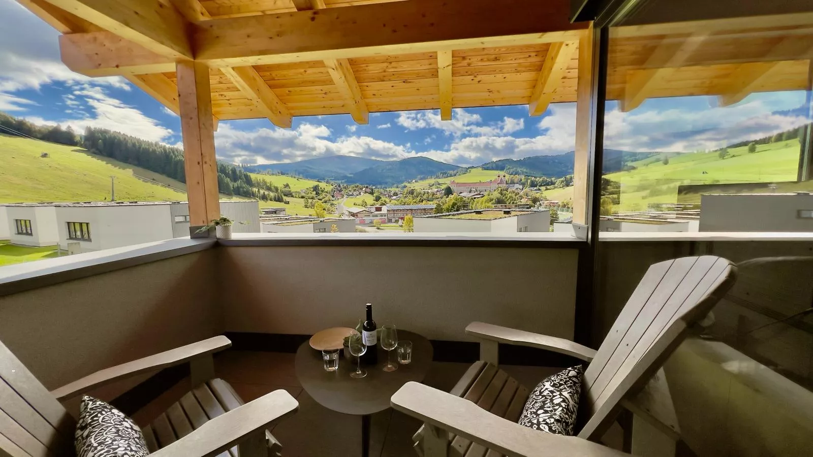 Grebenzen Lodge Pabstin 36B-Terrace balcony