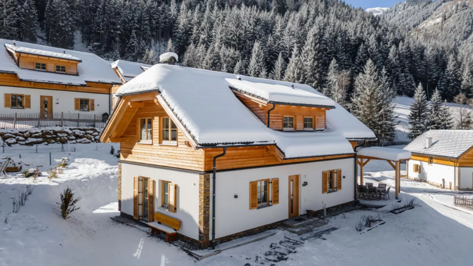 Chalet Amsel-Exterior in winter