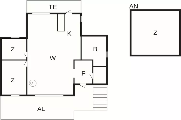7 Personen Ferienhaus in BLIDÖ-By Traum-Grundriss