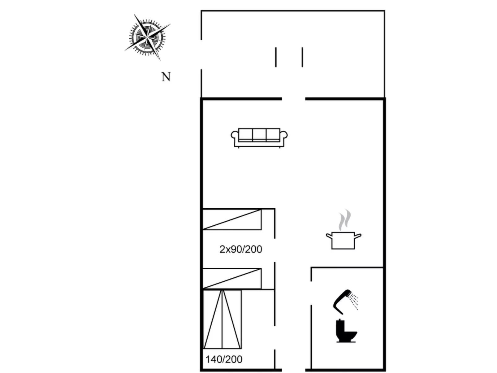 "Hemfrith" - 800m to the fjord