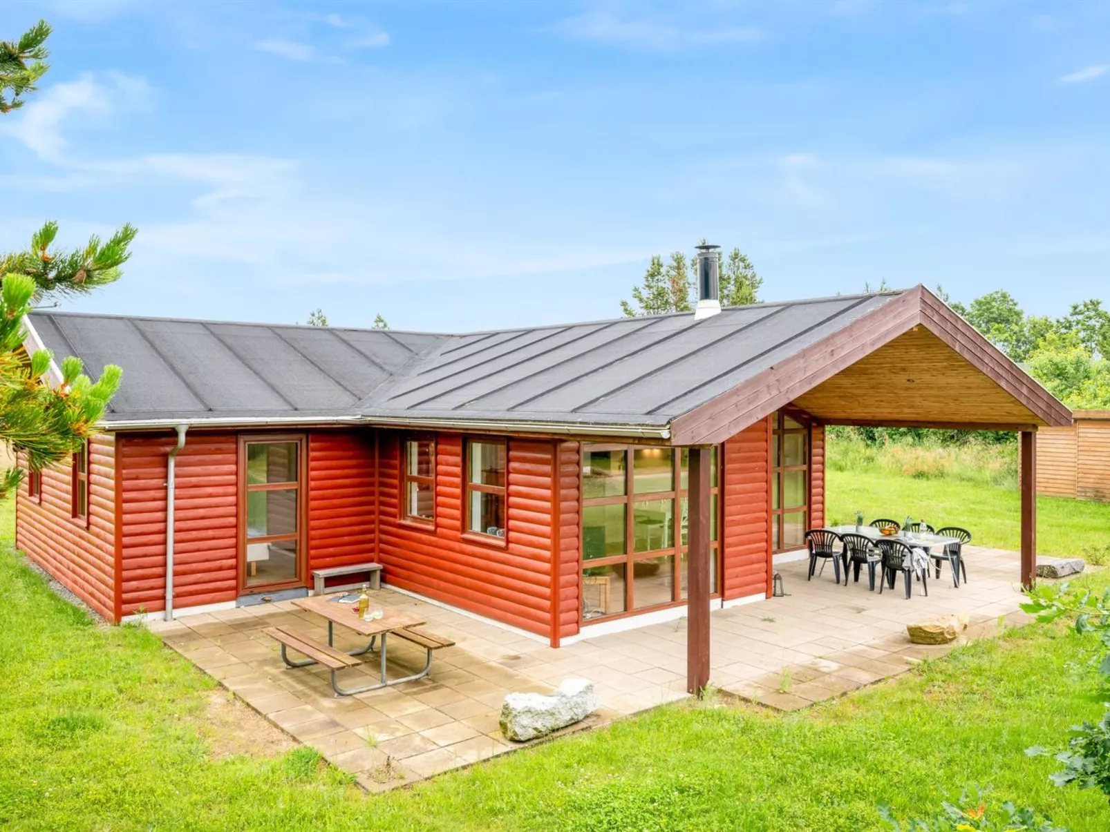 "Silvia" - 300m to the fjord-Draußen