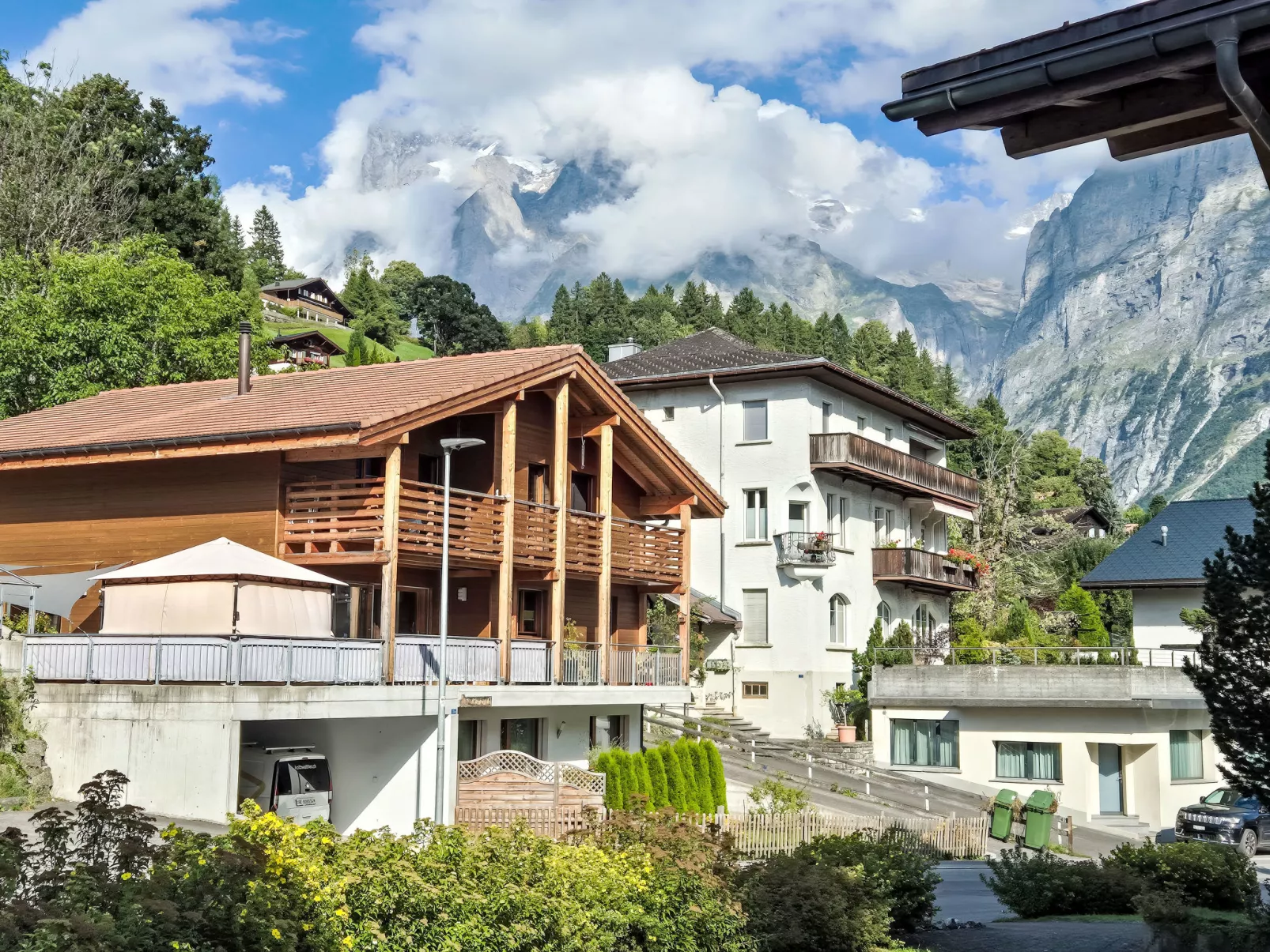 Chalet La Muntaniala-Draußen