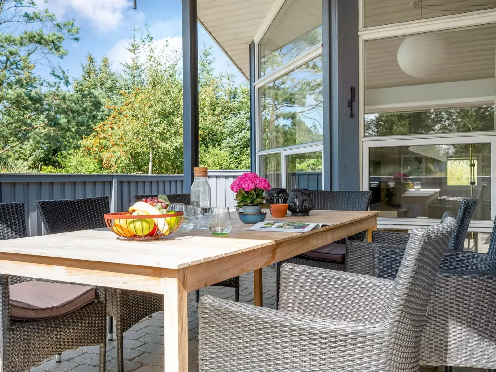 "Birgita" - 700m from the sea-Draußen