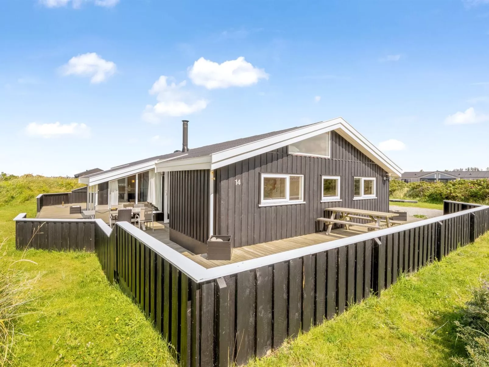 "Lillesol" - 425m from the sea-Dehors