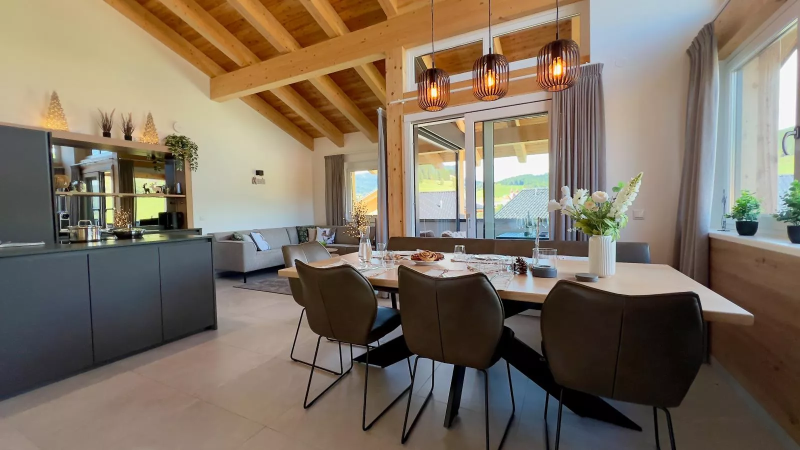 Almchalet Alpenglück-Esszimmer