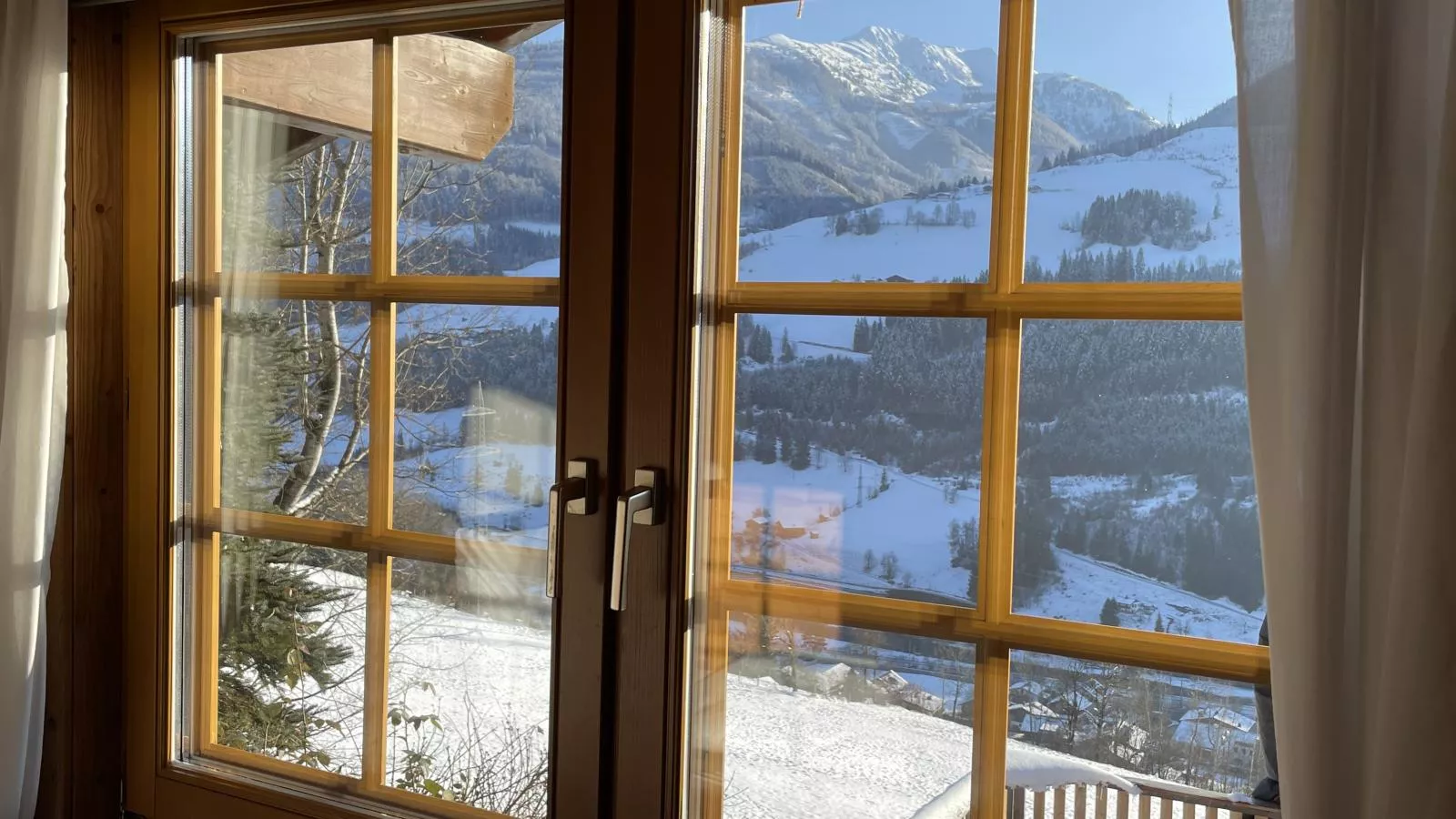 TraumLodge-Vue d'hiver