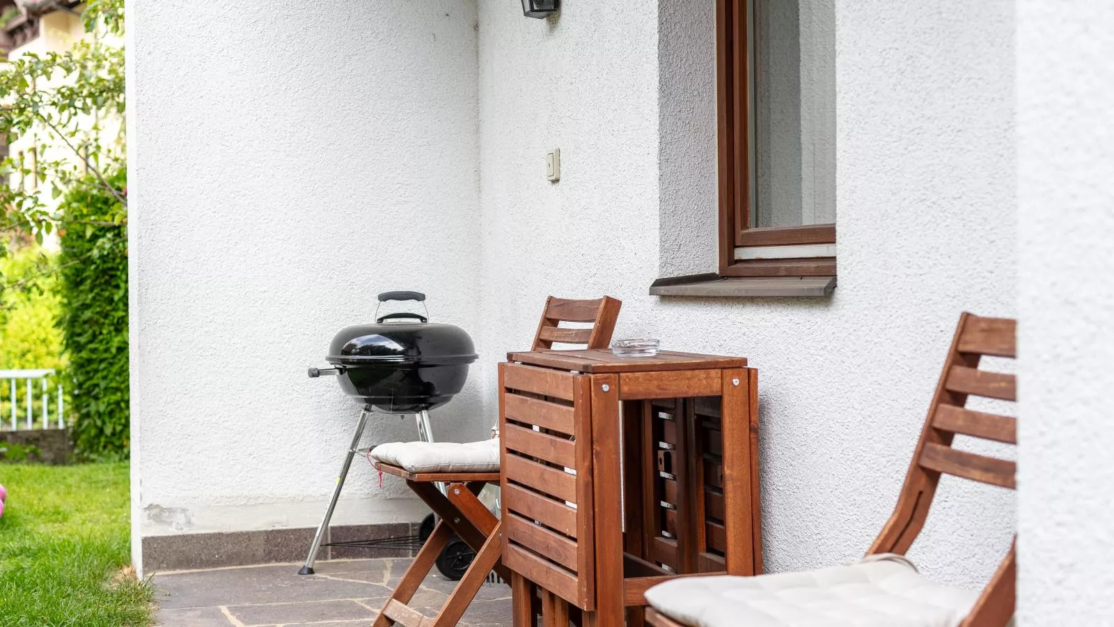 Apart An der Ache-Terrasse/Balkon