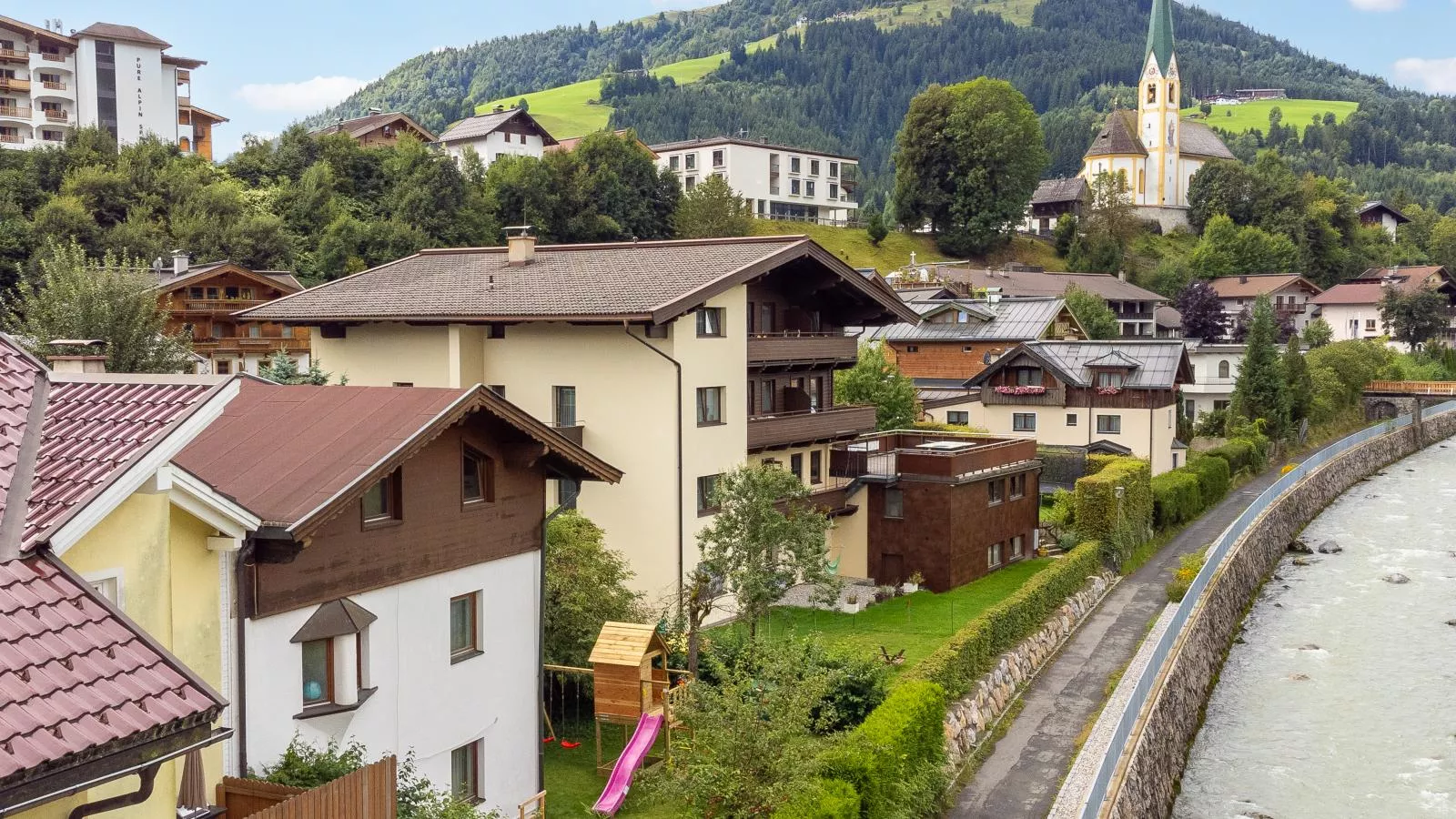 Residenz an der Ache-Gebiete Sommer 1 km