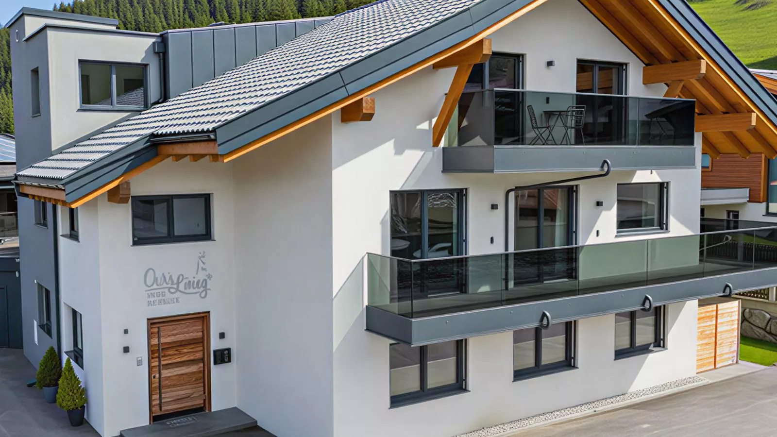 Hahnenkamm-Exterior in summer