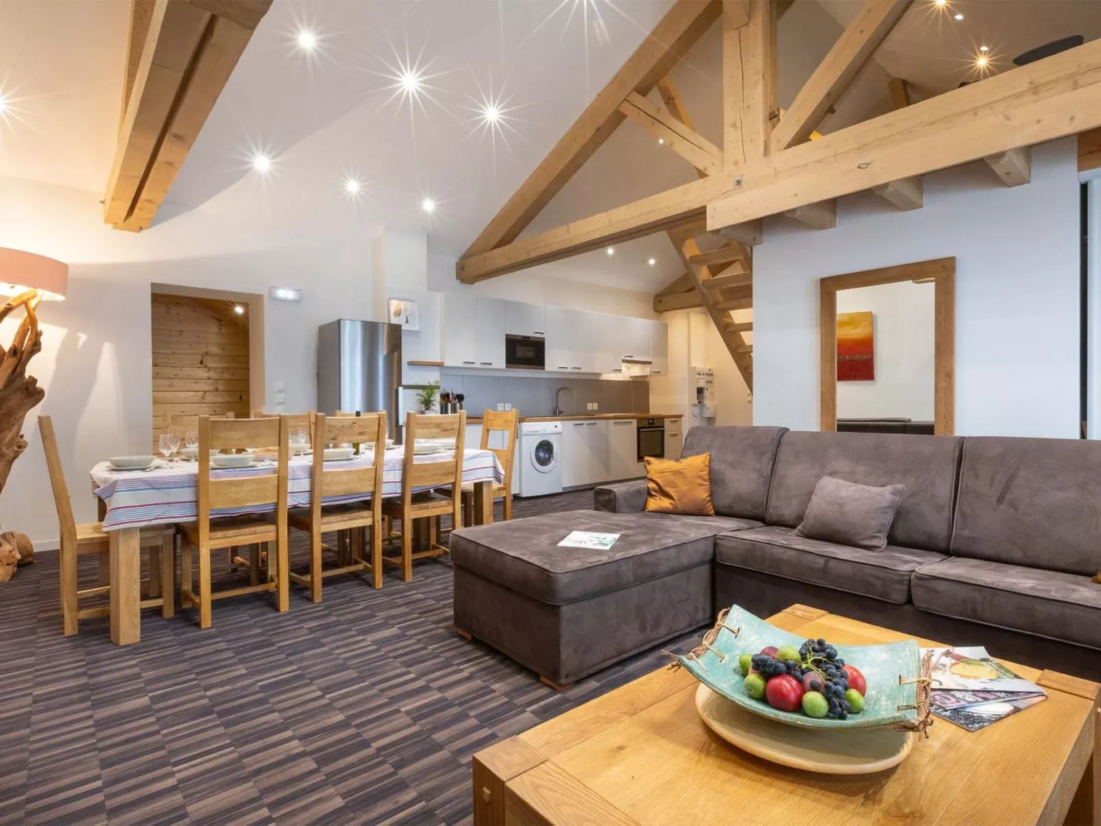 Chalets Les Amis-Drinnen