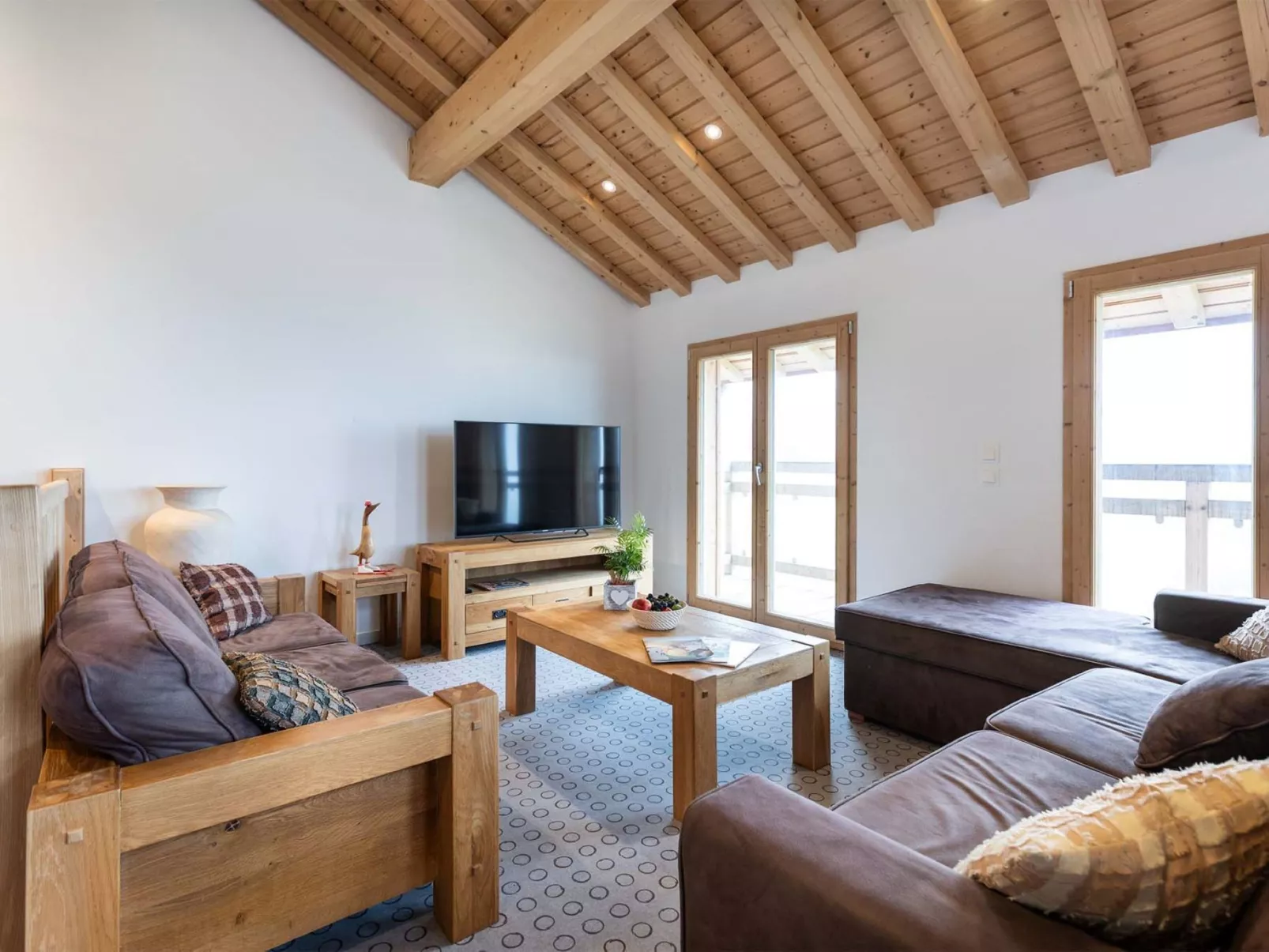 Chalets Les Amis-Drinnen