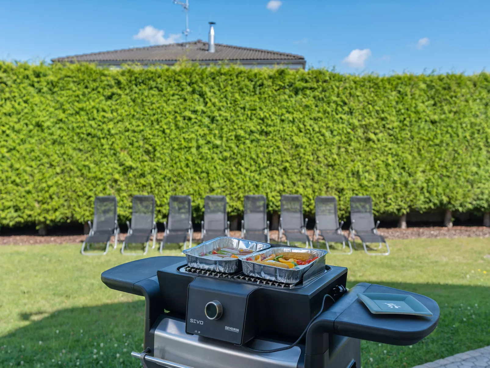 Garden & Terrace Villa-Draußen