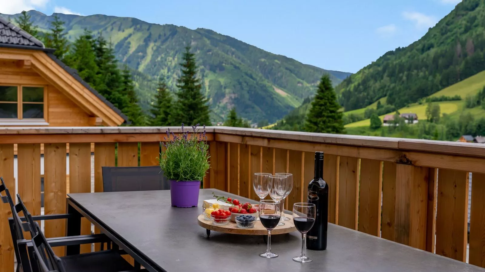 Edelweiss Lodge-View summer