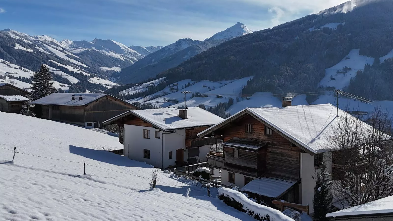 Tirola Chalet Alpbach-Vue d'hiver