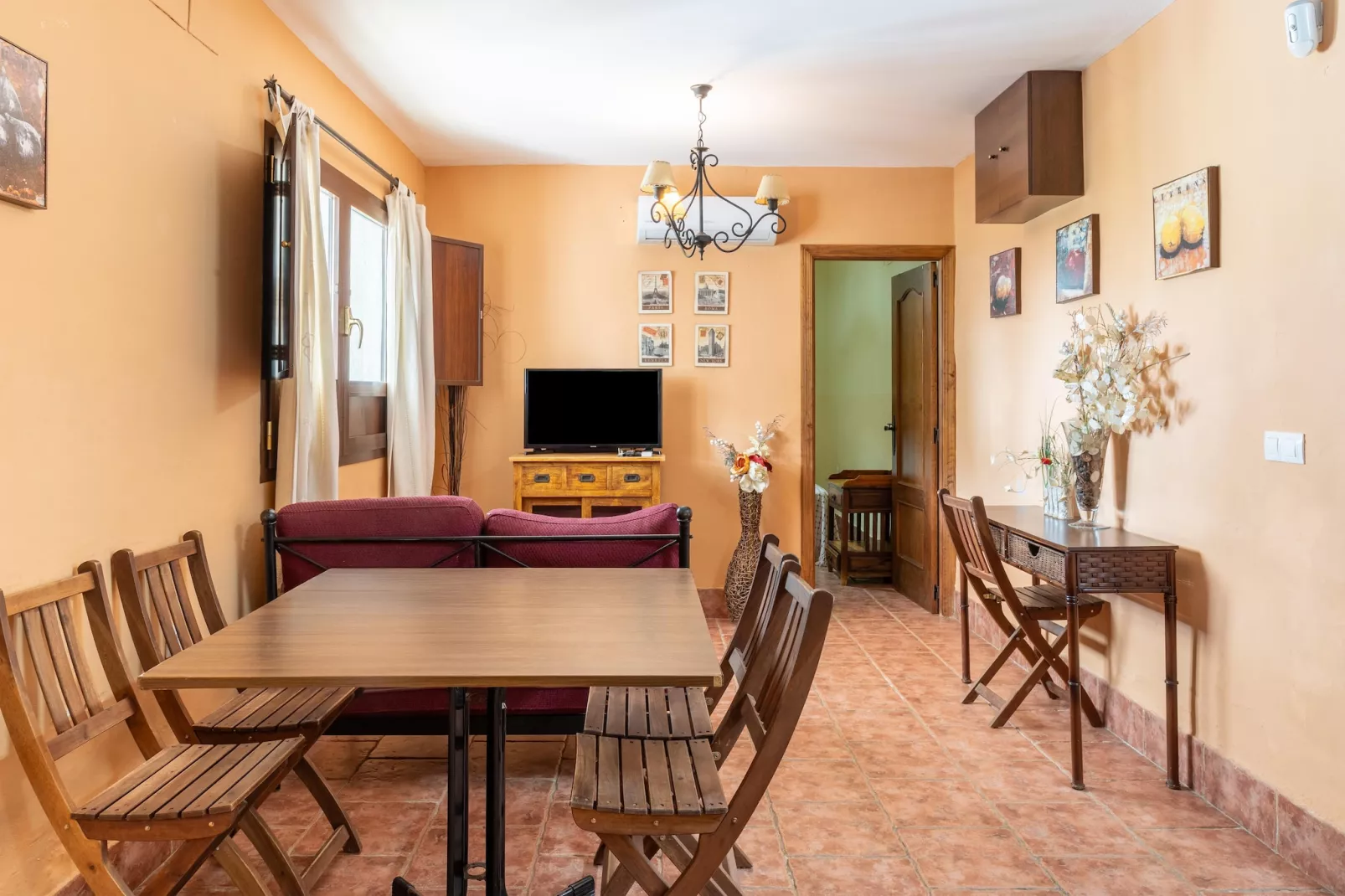 La Posada Rivero Rural-Esszimmer