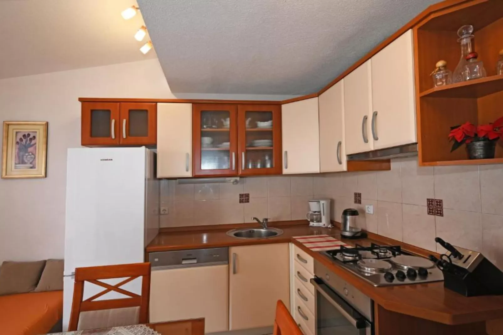 Apartments Mihovilović - 50 m from beach - One Bedroom Apartment with Terrace and Pool view (A4)