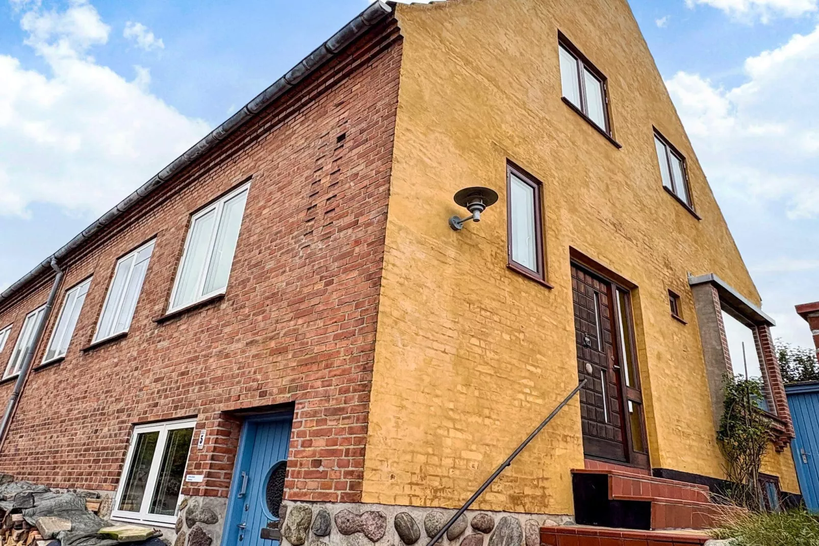 Belle maison avec vue sur la mer
