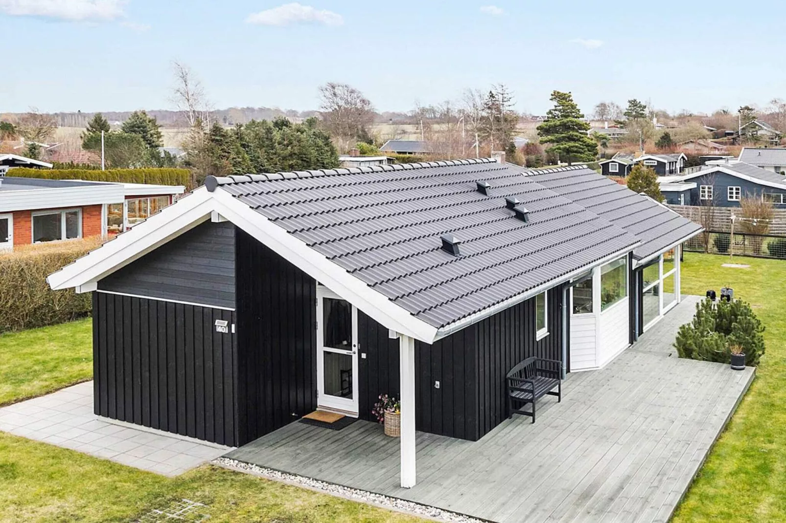 8 Personen Ferienhaus in Bogense-By Traum-Im Freien