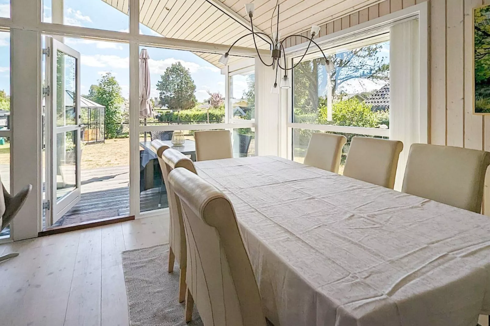 8 Personen Ferienhaus in Bogense-By Traum-Innenbereich