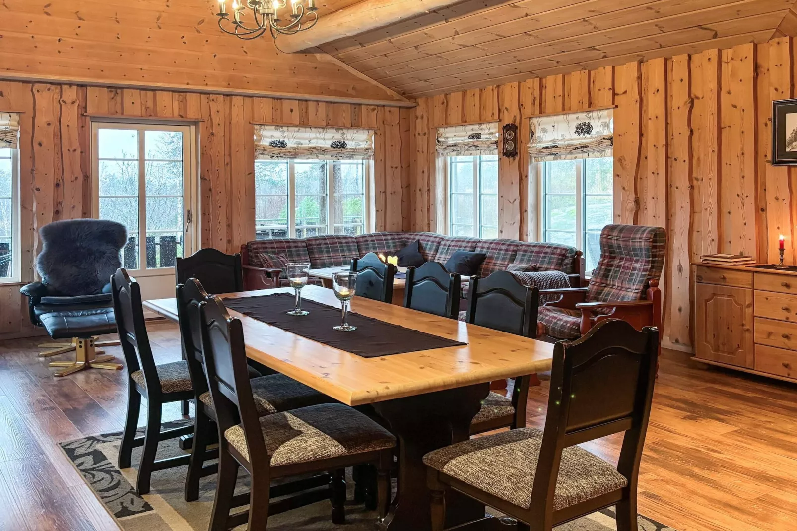 8 Personen Ferienhaus in BJELLAND-By Traum-Innenbereich